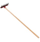 Council Tool Co. Council Tool Fire Rake with 52" Wooden Handle