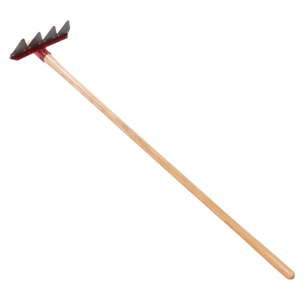 Council Tool Co. Council Tool Fire Rake with 52" Wooden Handle