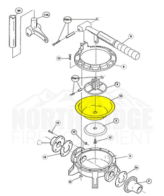 Bosworth G4/5DIAP FDA Approved Guzzler® Diaphragm North Ridge Fire