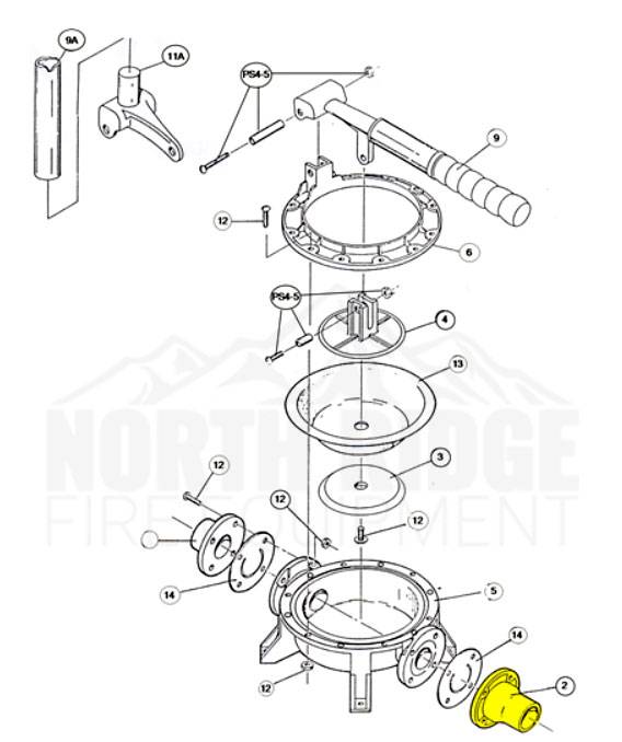 The Bosworth Company Bosworth Guzzler® 1/2" Female NPT Replacement Outlet