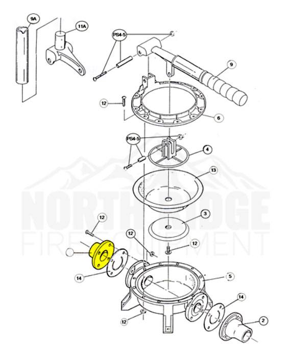 The Bosworth Company Bosworth Guzzler® 1/2" Female NPT Replacement Inlet