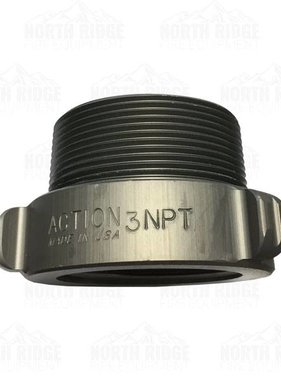 Action Coupling 2.5" NH Female X 3" NPT Male Adapter