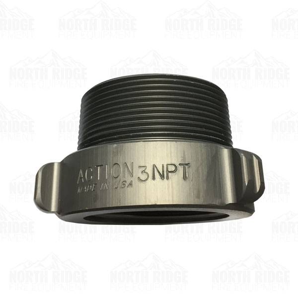 Action Coupling Action AA137 2.5" NH Female X 3" NPT Male Adapter
