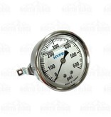 Pentair Pentair Hypro® 2.5" Liquid Filled 0-600 PSI U-Clamp Pressure Gauge