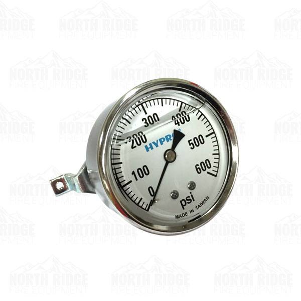 Hypro 2.5" Liquid Filled 0600 PSI UClamp Pressure Gauge WGG600C North Ridge Fire Equipment