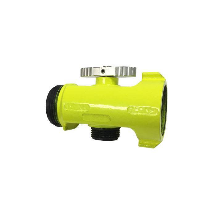 C&S Supply C&S Supply High Viz®  In-Line T-Valve 1 1/2" Female Inlet X 1 1/2" Male NST X 1" Male NPSH