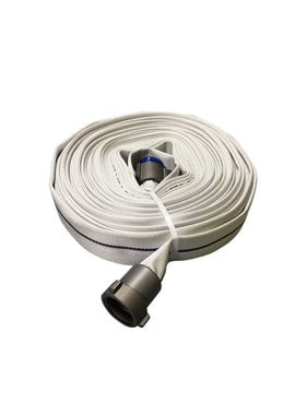 Buy Fire Hose - 1 x 50' Lay Flat Water Hose - Made in the USA - Yellow  Forestry Firefighter Hose - NH Couplings Online at desertcartINDIA