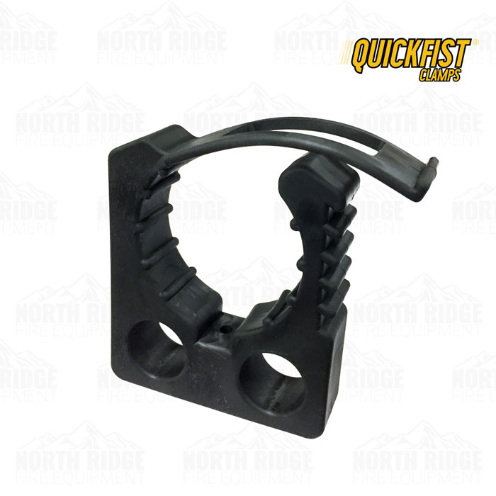 Quickfist 50050 Rubber Clamp For Fire Extinguishers 2-3/4 To 3-1/4 Dia.  50lb Safe Working Load - Kartek Off-Road