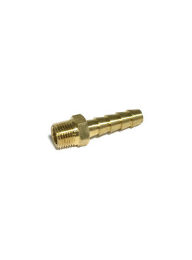 Brass 1/8" NPT Male x 1/4" Hose Barb Fitting 32004