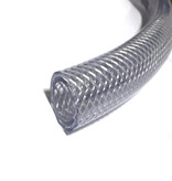 3/8" ID x 5/8" OD Clear Braided Vinyl Tubing Hose