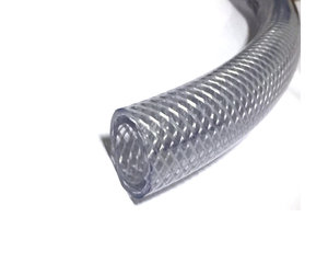 PlumbShop Precut Braided Vinyl Tube/Pipe/Hose, 1-in ID x 1.312-in OD