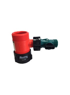 Scotty Firefighter Water Thief 1.5" NH x 1.5" NH x 3/4" GHT