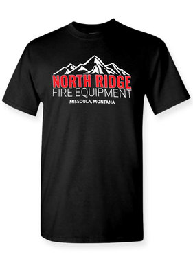 North Ridge Fire Equipment Logo T-Shirt (Black)