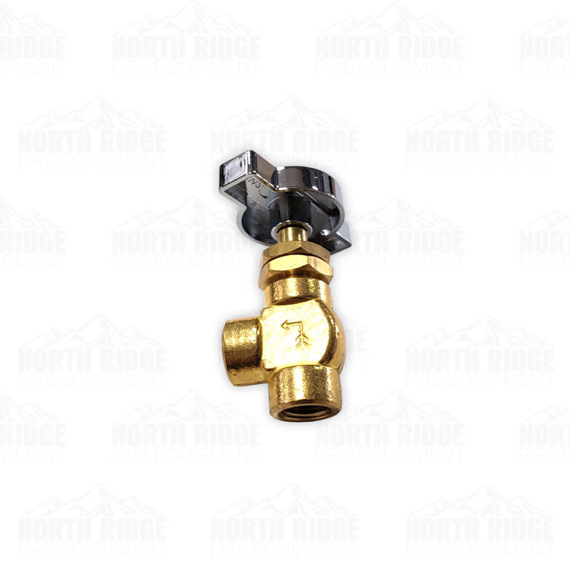 Hale 14BV 1/4" Ball Valve with Chrome T-Handle