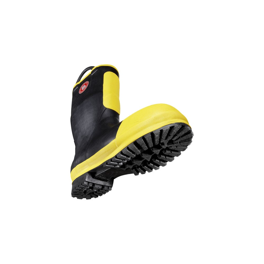 Men's 16" Black Diamond Rubber Firefighter Boot North Ridge Fire