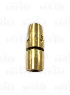 Red Head Brass, LLC. 1" NH Bar-Way Hole Type Brass Booster Coupling