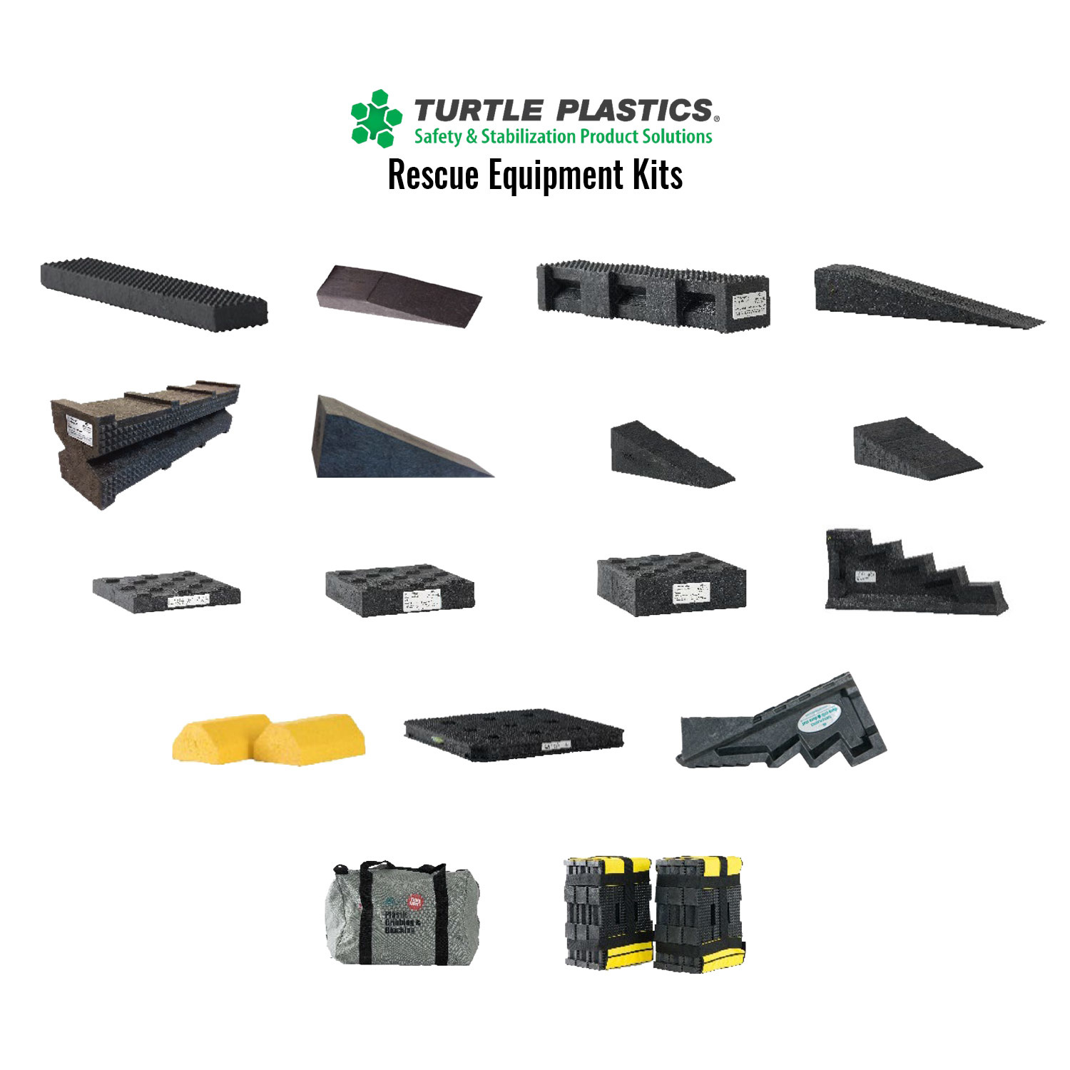 Turtle Plastics Auto-X Rescue Equipment Kits