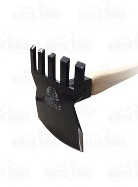 Prohoe Manufacturing, LLC 7" Rake/Hoe Fire Tool with 40" Hickory Handle