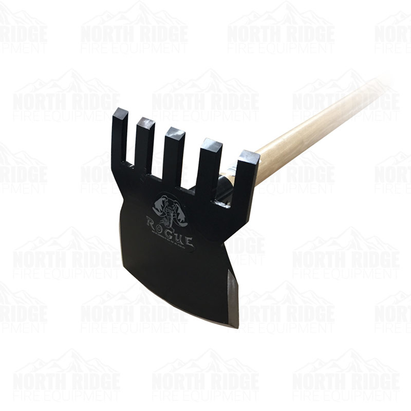 Prohoe 70HR 7" Rake/Hoe Fire Tool with 54" Ash Handle North Ridge