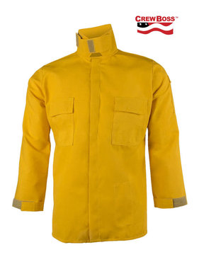 thumbnail image 2 of Barrier Wear 6 Oz Nomex IIIA Wildland Firefighting Brush Shirt - Orange - 3XL 2 of 5