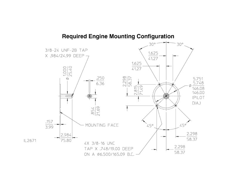 Waterous Waterous PB18-3030-LE Pump Less Engine