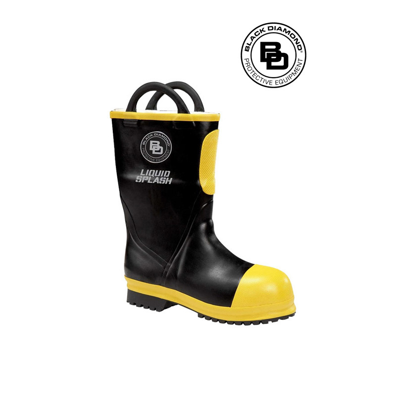 Black Diamond Rubber Firefighting Boot 