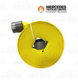 Mercedes Textiles Mercedes MD-800™ 3" (Coupled 2.5" NH) x 50 ft. Yellow Color Treated Fire Hose