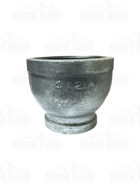 Legend Valve & Fitting 4" x 2.5" Galvanized Bell Reducer