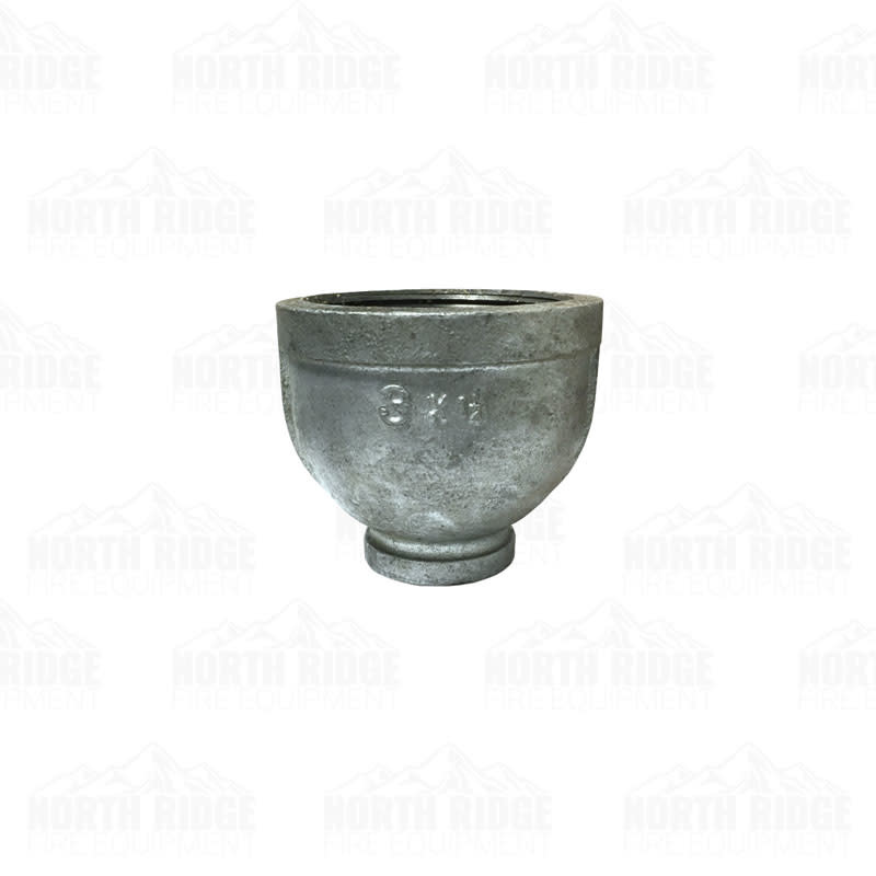 Legend Valve & Fitting 3" x 1.25" Galvanized Bell Reducer