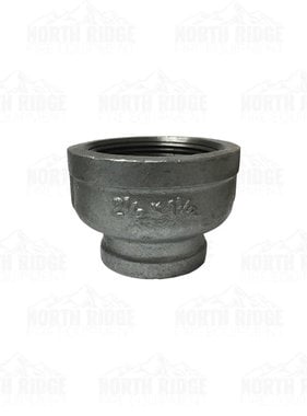 Legend Valve & Fitting 2.5" x 1.5" Galvanized Bell Reducer