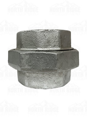 Legend Valve & Fitting 4" Galvanized Union Pipe Fitting