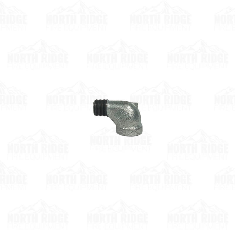 Legend Valve & Fitting 3/8" Galvanized 90-Degree Street Elbow