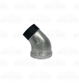 Legend Valve & Fitting 1 1/2" Galvanized 45-Degree Street Elbow