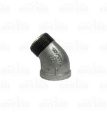 Legend Valve & Fitting 2 1/2" Galvanized 45-Degree Street Elbow