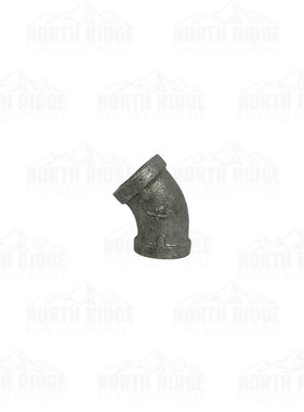 Legend Valve & Fitting 3/8" Galvanized 45-Degree Elbow