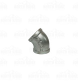 Legend Valve & Fitting 1 1/2" Galvanized 45-Degree Elbow