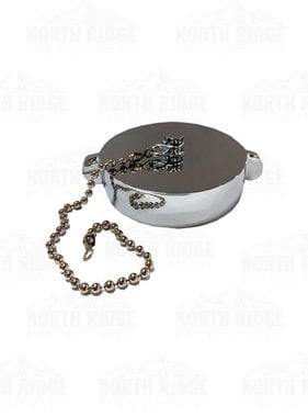 South Park Corp. 3.5" NH/NST Chrome Cap with Chain