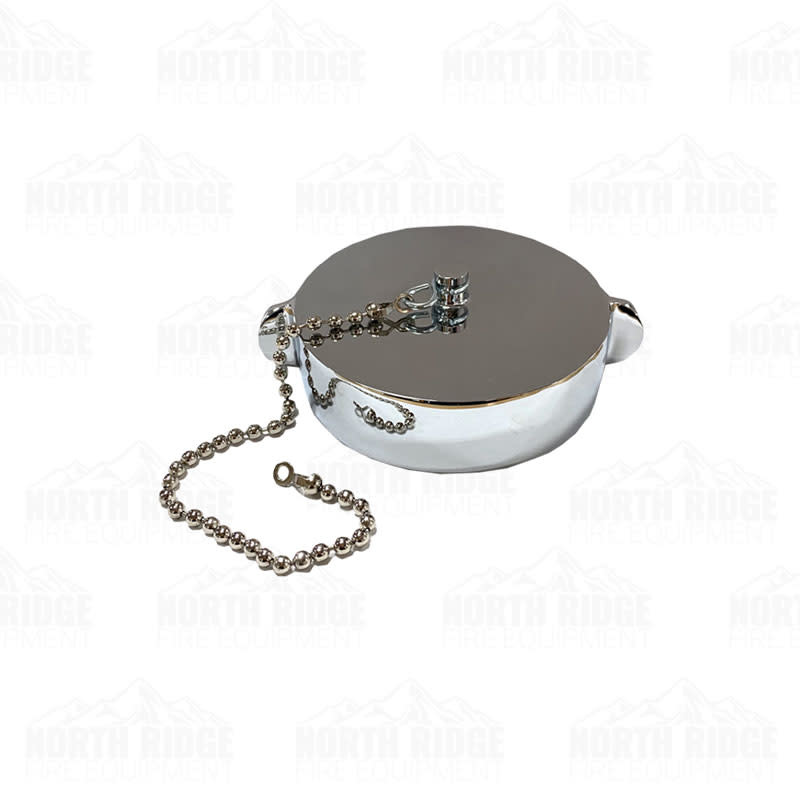 South Park Corp. 4" NH/NST Chrome Cap with Chain