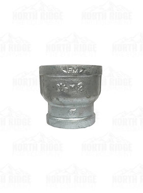 Legend Valve & Fitting 2 1/2" x 2" Galvanized Bell Reducer