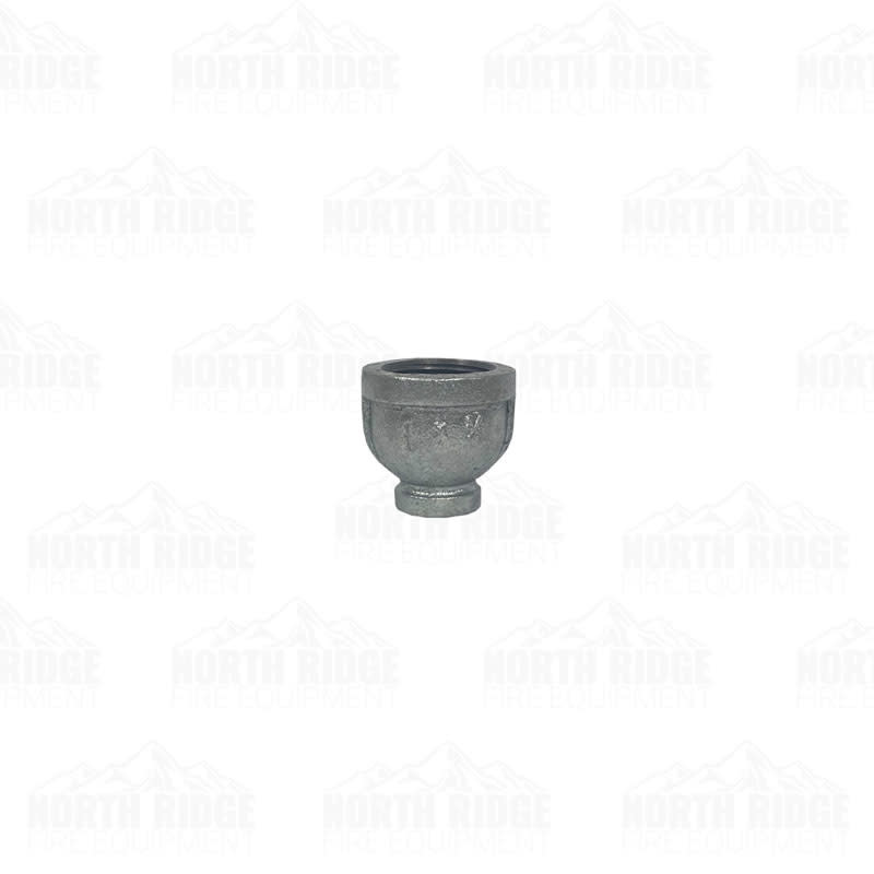 Legend Valve & Fitting 1" X 3/8" Galvanized Bell Reducer