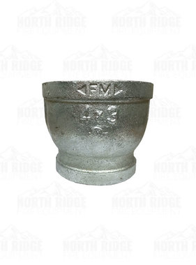 Legend Valve & Fitting 4" X 3" Galvanized Bell Reducer