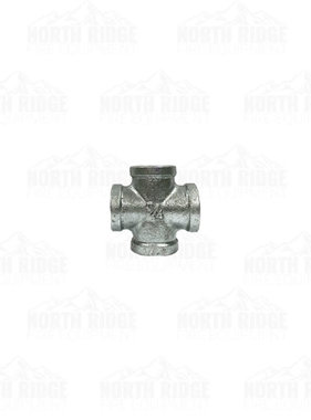 Legend Valve & Fitting 3/4" Galvanized Cross