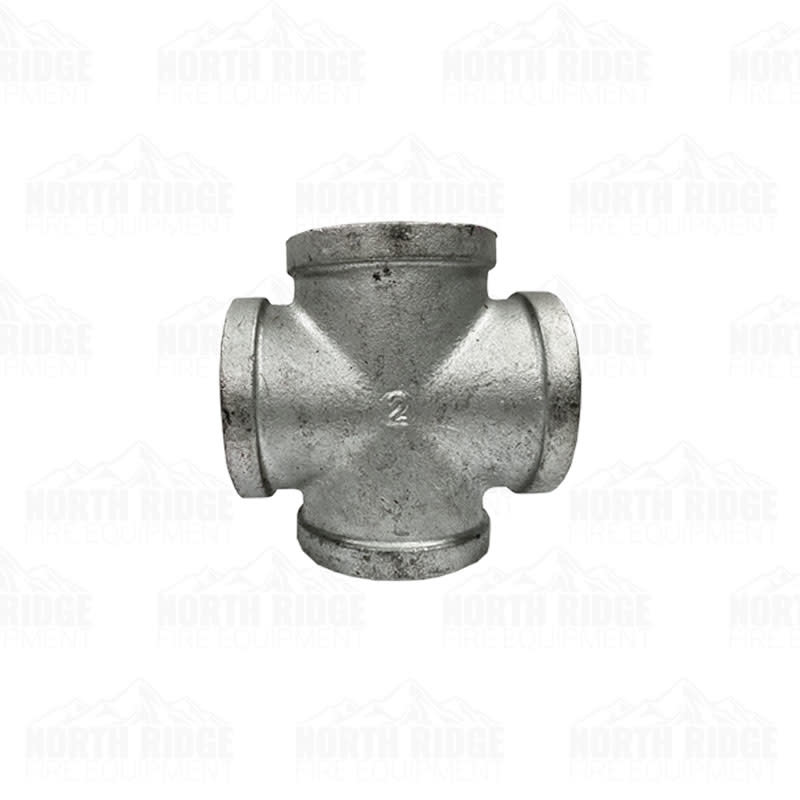 Legend Valve & Fitting 2" Galvanized Cross