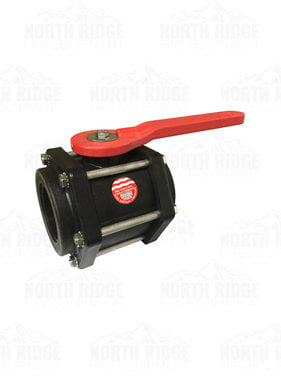 3" Full-Port Poly Ball Valve