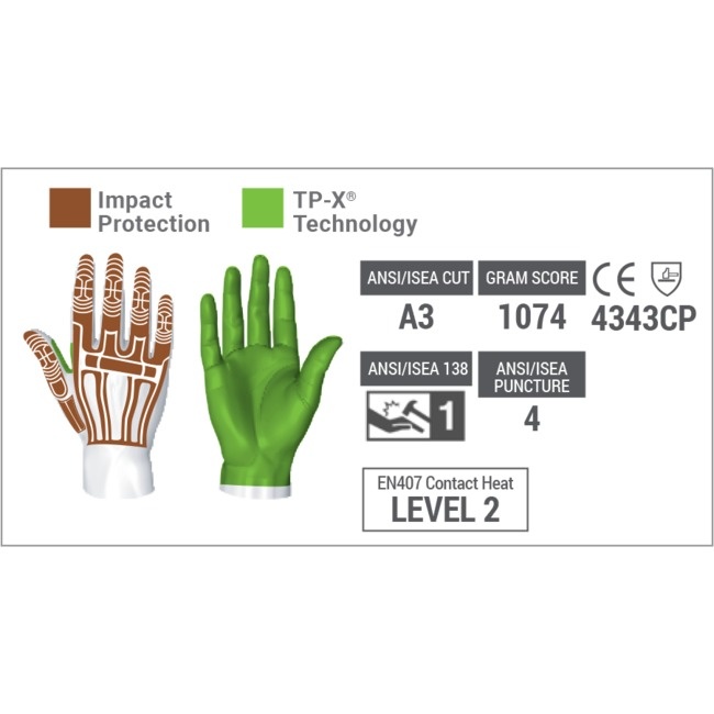 HexArmor HexArmor Rig Lizard® Impact Resistant Work Glove