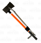 Leatherhead Tools Leatherhead 30 in. Halligan & 8 lbs. Ultra-Force Axe OAL 36 in., Orange Handle & Strap