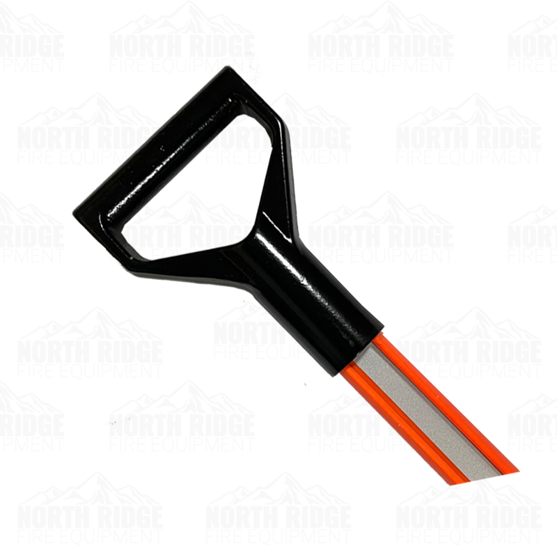 Leatherhead Tools Leatherhead American Hook, OAL 8 ft., HiViz Orange Dog-Bone Pole with D-Handle