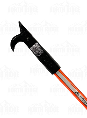 Leatherhead Tools American Hook, OAL 4 ft., HiViz Orange Dog-Bone Pole