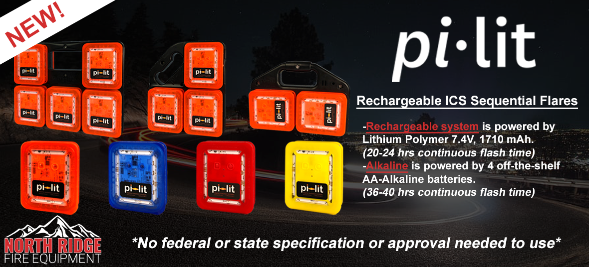 Pi-Lit Rechargeable ICS Sequential Flares