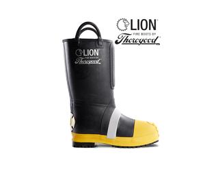 Thorogood Men s Hellfire Kevlar Lined 14 Pull On Rubber Structural Boot